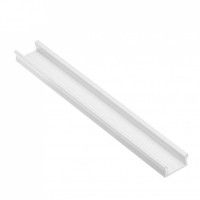 Алюминиевый профиль для LED ленты, GLAX MINI накладной, 2 м, белый