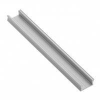 Алюминиевый профиль для LED ленты, GLAX MINI накладной, 2 м, серебристый