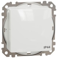 Pārslēdzis balts IP44 10AX Sedna Design