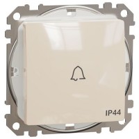 Zvanu poga beša 10A IP44 ar zvana simbolu Sedna Design