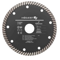 Dimanta disks “SUPER THIN” leņķa slīpmašīnām, 125 mm HOEGERT
